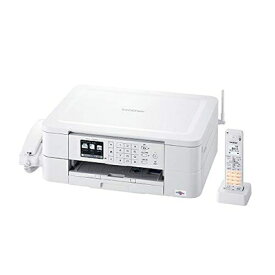 【中古】 ブラザー プリンター A4 インクジェット複合機 MFC-J738DN FAX 電話機 子機1台付き 無線LAN