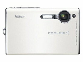 【中古】 Nikon Coolpix S5 6MP デジタルカメラ 光学3倍ズーム付き (ホワイト)