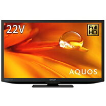 楽天市場】シャープ 22v型 液晶テレビ aquos 2t-c22de-wの通販