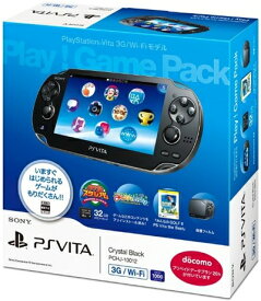 【中古】 PlayStaiton Vita 3G/Wi-Fiモデル Play! Game Pack (PCHJ-10012)