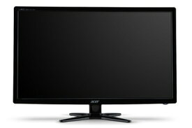 【中古】 Acer 24インチ ワイド液晶ディスプレイ (非光沢/フルHD 1920x1080/HDMI、DVI-D、VGA) G246HLABID