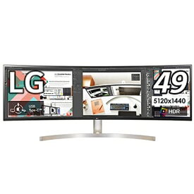【中古】 LG モニター ディスプレイ 49WL95C-WE 49インチ/5120×1440(32:9 ウルトラワイド)/HDR対応/IPS/USB Type-C, HDMI×2, DP/スピーカー/高さ調節/安心・無輝点保証