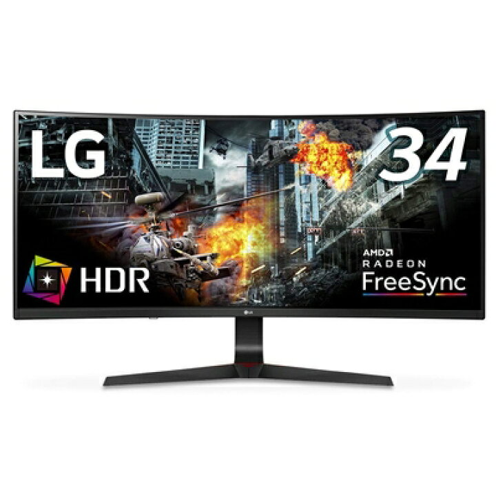 楽天市場】【中古】 LG ゲーミング モニター UltraGear 34GL750-B 34 