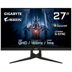 【中古】 ゲーミングモニター GIGABYTE AORUS FI27Q (27型/QHD/IPSノングレア/平面モニター)