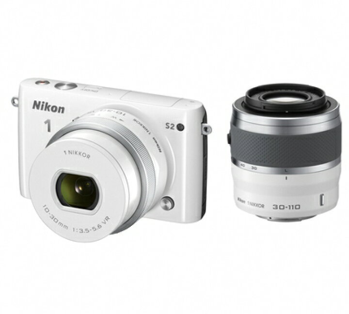 楽天市場】【中古】 Nikon ミラーレス一眼 Nikon1 S2 ダブルズーム 