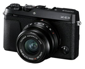 【中古】 FUJIFILM ミラーレス一眼カメラ X-E3単焦点レンズキットブラック X-E3LK23F2-B