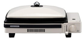 【中古】 Aladdin (アラジン) ポータブル ガス ホットプレート グラパン “Grande Pan" カセットボンベ式 超厚プレート [オレンジページ×Sengoku Aladdin レシピブック付属] ホワイト SAG-CP21B(W)