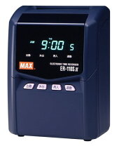 楽天市場】マックスタイムレコーダー er－110sの通販