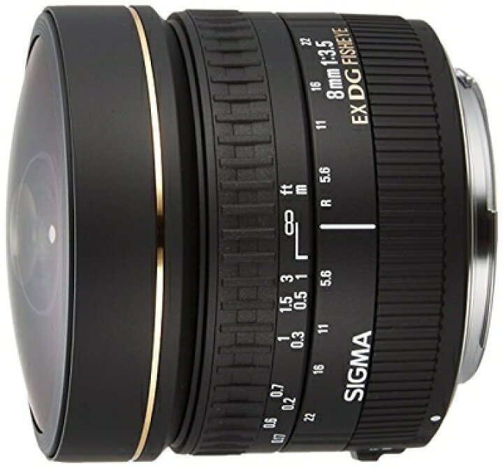 楽天市場】【中古】 SIGMA 単焦点魚眼レンズ 8mm F3.5 EX DG CIRCULAR 