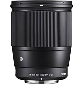 【中古】 シグマ(Sigma) SIGMA シグマ マイクロフォーサーズ レンズ 16mm F1.4 DC DN 単焦点 広角 MFT Contemporary ミラーレス 専用