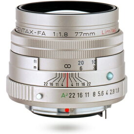 【中古】 smc PENTAX-FA 77mmF1.8 Limited シルバー 中望遠単焦点レンズ 27970