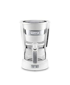 【中古】 デロンギ(DeLonghi) ドリップコーヒーメーカー 0.65L ホワイト アクティブシリーズ ICM14011J-W