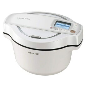 【中古】 シャープ 自動調理 鍋 ヘルシオ ホットクック 1.6L 無水鍋 AIoT対応 ホワイト KN-HW16D-W