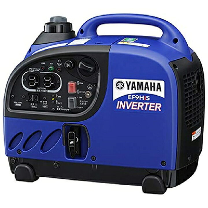 楽天市場】【中古】 ヤマハ 防音型 インバータ発電機 EF9HiS 0.9kVA 