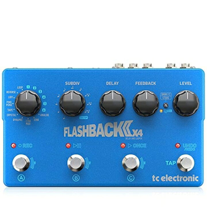楽天市場】【中古】 tc electronic ディレイ FLASHBACK X4 DELAY 