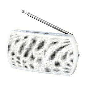 【中古】 ソニー ポータブルラジオ SRF-19 : ワイドFM対応 FM/AM ホワイト SRF-19 W