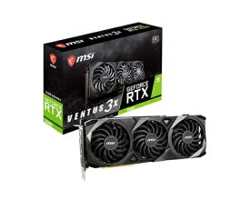 【中古】 MSI GeForce RTX 3090 VENTUS 3X 24G OC グラフィックスボード VD7357