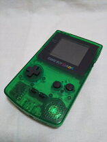 楽天市場】ゲームボーイカラー クリアーグリーンの通販