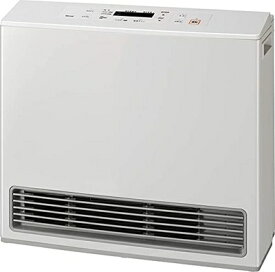【中古】 リンナイ 大型ガスファンヒーター 50号 都市ガス ホワイト RC-U5801E-WH 木造15畳・コンクリ21畳