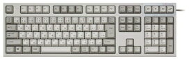 【中古】 東プレ REALFORCE SA R2 日本語112キー 静電容量無接点方式 USBキーボード 静音/APC機能付き 荷重30g 昇華印刷 かな表記あり アイボリー R2SA-JP3-IV