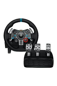 【中古】 Logicool G USB ハンコン G29 グランツーリスモ7 動作確認済み PS5 PS4 PC ハンドル コントローラー レーシング ゲーム ドライビングフォース ステッカー付 LPRC-15000d ステアリング 国内正規品 ※の壁紙ダウンロード付き
