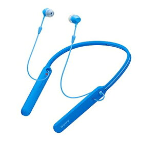 【中古】 ソニー ワイヤレスイヤホン WI-C400 : Bluetooth対応 最大20時間連続再生 カナル型 マイク付き 2017年モデル ブルー WI-C400 L