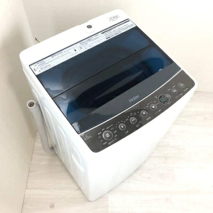 楽天市場】【中古】 ハイアール 4.5kg 全自動洗濯機 ブラックHaier JW 