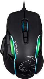 【中古】 ROCCAT Kone AIMO-RGBA ゲーミングマウス ブラック 国内正規品 ドイツデザイン&エンジニアリング ROC-11-815-BK-AS