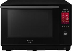 【中古】 パナソニック オーブンレンジ スチーム ビストロ 26L 液晶タッチパネル ブラック NE-BS657-K