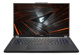 【中古】 GIGABYTE AORUS 17X モバイルワークステーション&ゲーミングノート/Microsoft Azure AI/17.3.6インチ/英語配列 (360Hz | RTX 3070Ti | i9-12900HX |DDR5 32G)