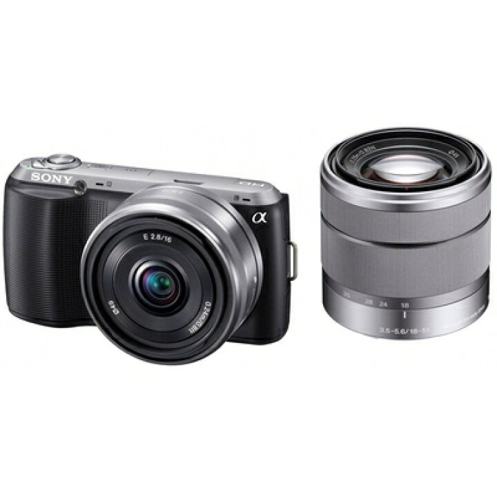 楽天市場】【中古】 ソニー SONY ミラーレス一眼 α NEX-C3 ダブル 