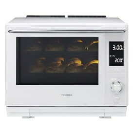 【中古】 東芝 (TOSHIBA) オーブンレンジ 電子レンジ フラットテーブル microwave 簡単操作 石窯ドーム 30L ER-YD3000(W)
