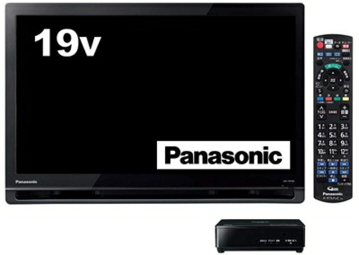 楽天市場】【中古】 パナソニック 19V型 ポータブル 液晶テレビ 
