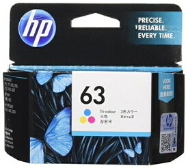 【中古】 HP 63 純正インクカートリッジ カラー F6U61AA
