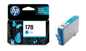 【中古】 HP 178 純正 インクカートリッジ シアン CB318HJ