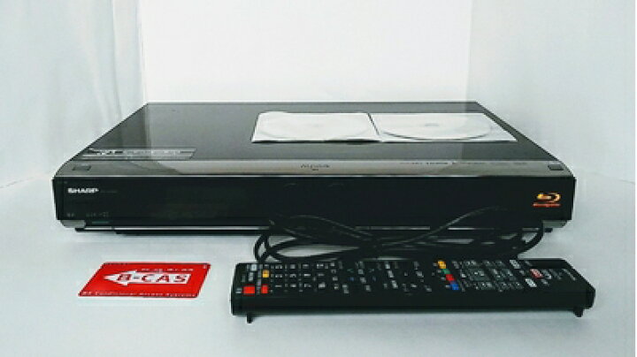 楽天市場】【中古】 シャープ 500GB 2チューナー ブルーレイレコーダー 