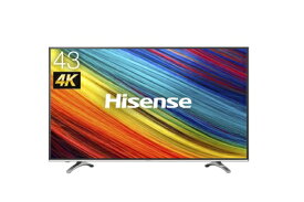 【中古】 ハイセンス 43V型 液晶 テレビ HJ43K300U 4K 外付けHDD裏番組録画対応 2016年モデル