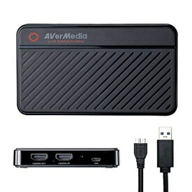 【中古】 AVerMedia Live Gamer Mini：フルHD 1080P 60fps 録画 USB 2.0ゲームキャプチャ、Nintendo Switch, PS4, Xbox, iPhone, iPad対応（GC311）【輸入品】 1