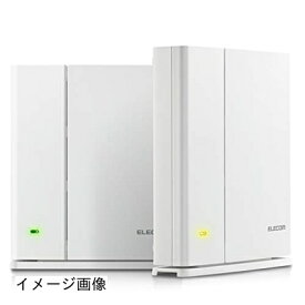 【新古品】 エレコム メッシュ WiFiルーター 無線LAN 867 + 400 Mbps デュアルバンド 親機+中継器セット e-Mesh 日本メーカー 【iPhone11 / iPhoneSE2 メーカー動作確認済み】 WMC-DLGST2-W