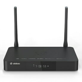【中古】（新古品） zidoo 8K HDRメディアプレーヤー 8K Android TVボックス Android 11 OS ヘキサコア 64ビットプロセッサー 6G+64G VS10画質エンジン HDR10+MKV ビデオ&オーディオ再生用 (Z9X-8K)