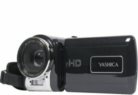【中古】 YASHICA デジタルハイビジョンムービーカメラ DVC588 HDMI出力端子搭載 SDHCカード対応 ハイビジョン撮影 最大40倍ズーム 手ぶれ軽減機能