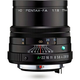 【中古】ペンタックス HD PENTAX-FA 77mmF1.8 Limited ブラック 中望遠単焦点レンズ 27880