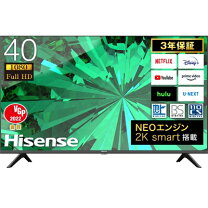 楽天市場】ハイセンス 40型 テレビ 40a40gの通販