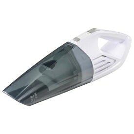 【中古】（新古品） オーム(OHM)オーム電機 水 吸水 掃除機 コードレス 乾湿両用 小型 コードレスクリーナー 充電式 ハンディークリーナー WET+DRY KAJ-H04AB-W 08-1429