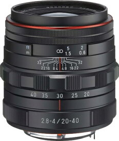 【中古】（新古品） ペンタックス HD PENTAX-DA 20-40mmF2.8-4ED Limited DC WR ブラック 標準ズームレンズ 【APS-Cサイズ用】【高品位リミテッドレンズ・アルミ削り出しボディ】【高精細な描写】【高性能 HDコーティング】【高速AF・DCモーター搭載】【防滴構造】