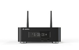 【中古】（新古品） zidoo 4K HDRメディアプレーヤー 4K Android TVボックス Android 11.0 OS ヘキサコア 64ビットプロセッサー 4G+32G VS10画質エンジン HDR10+MKV ビデオ&オーディオ再生用 (Z20PRO)