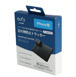 yۏؕtzyKizyAbvO[hŁzAnker Eufy ([tB) SmartTrack Card E30 (iPhonep)[dh~gbJ[[dΉ/AppleyNx@S@ŋzzy500~N[|