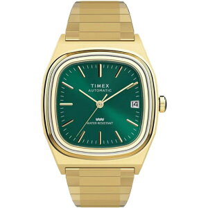 TIMEX �^�C���b�N�X E-Line Automatic �������� �A�i���O �r���v 50m�h�� �I�[�g�}�`�b�N �G�N�X�p���V�����x���g �����Y ���f�B�[�X �M�t�g �v���[���g ��� �S�[���h �V���o�[ �O���[�� �u���[ TW2Y