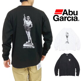 【ゆうパケット1点まで送料無料】【GO OUT掲載】AbuGarcia アブガルシア ミスABU 長袖BIGTシャツ メンズ ロンT フィッシング 釣り アウトドア ゆったり ビッグT ビッグシルエット 1612044 1612045 1612046 1612047 1612048 1612049 23AAB-006 ABG230802 正規品