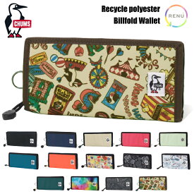【セール5%OFF】 CHUMS チャムス リサイクルビルフォルドウォレット 長財布 ロングウォレット カード入れ 小銭入れ メンズ レディース アウトドア 通勤 通学 CH60-3568 メール便対応